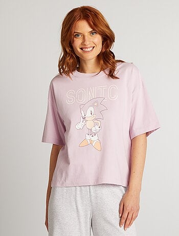 Conjunto de pijama 'Sonic' t-shirt + calças - 2 peças