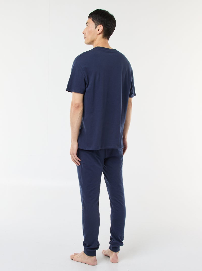 Conjunto de pijama 'Starwars' em algodão Azul - Kiabi