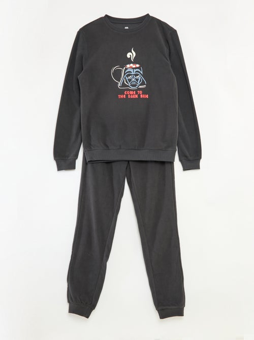 Conjunto de pijama 'Starwars' em polar algodão - Kiabi