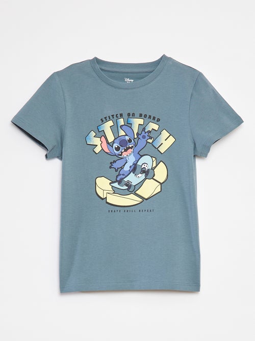 Conjunto de pijama 'Stitch' calções + t-shirt - 2 peças - Kiabi