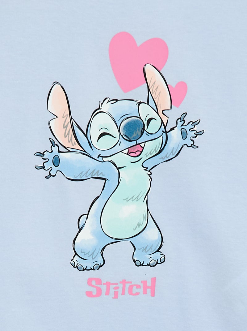 Conjunto de pijama 'Stitch' 'Disney' - 2 peças Azul - Kiabi