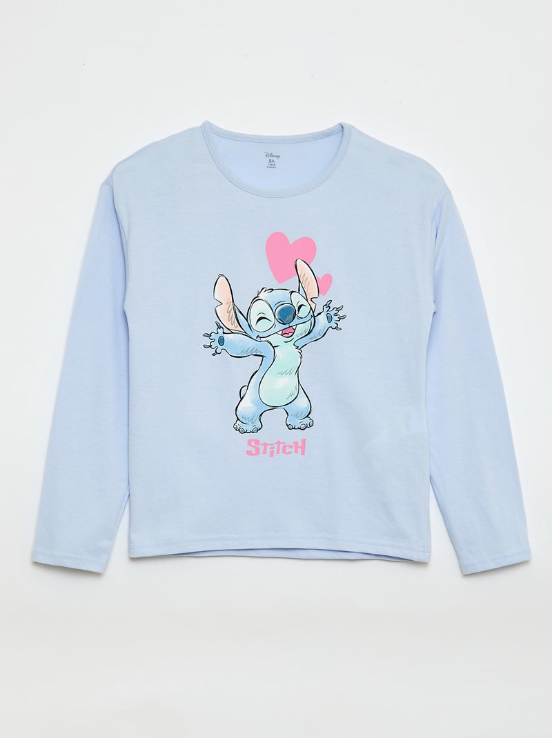 Conjunto de pijama 'Stitch' 'Disney' - 2 peças Azul - Kiabi