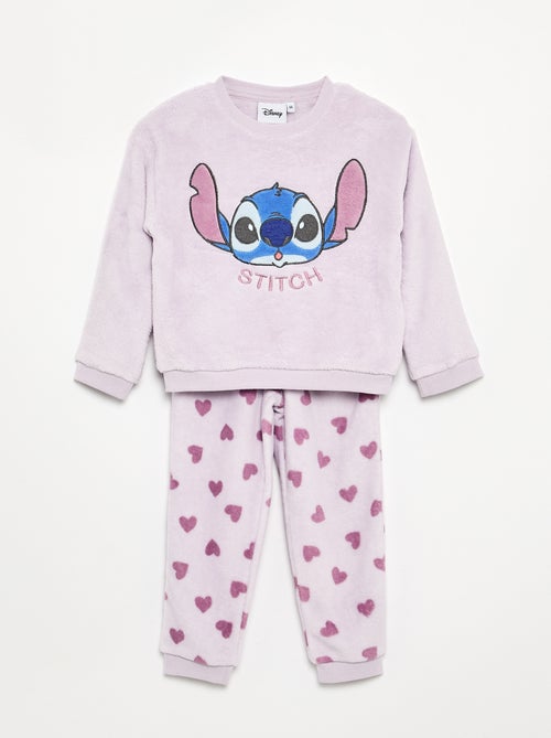 Conjunto de pijama 'Stitch' 'Disney' de polar - 2 peças - Kiabi Conjunto de pijama 'Stitch' 'Disney' de polar - 2 peças - Kiabi