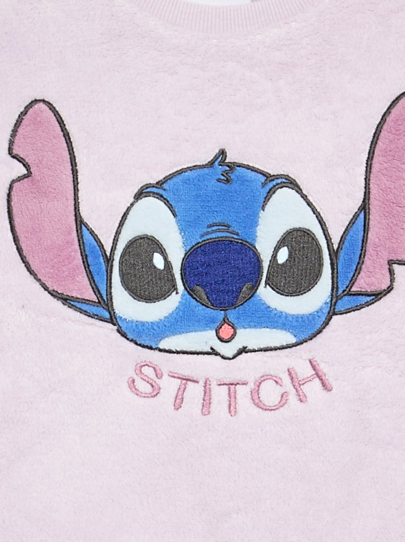 Conjunto de pijama 'Stitch' 'Disney' de polar - 2 peças Violeta - Kiabi