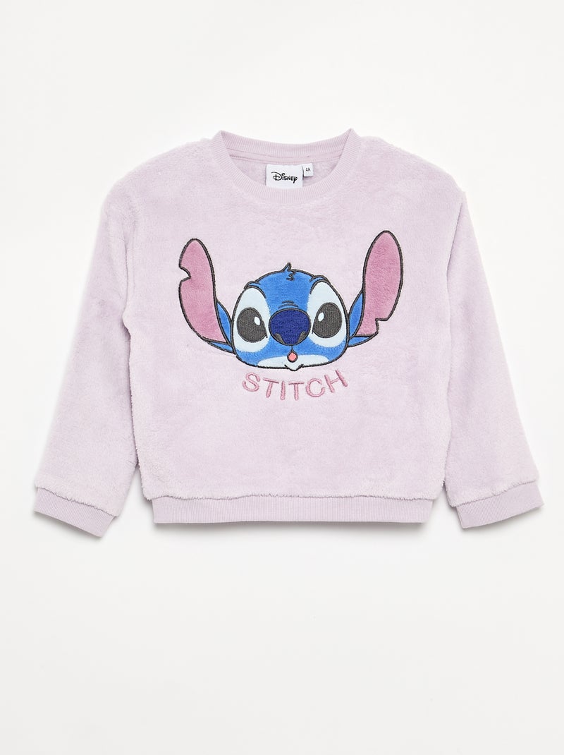 Conjunto de pijama 'Stitch' 'Disney' de polar - 2 peças Violeta - Kiabi