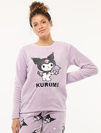 Conjunto de pijama macio 'Cinamoroll'