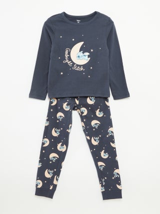 Conjunto de pijama t-shirt + calças  - 2 peças