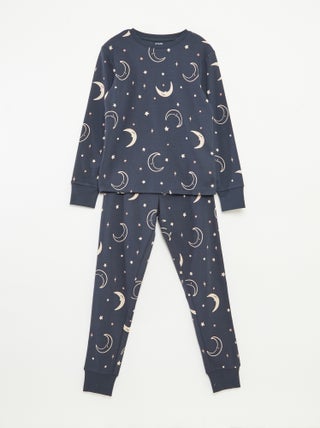 Conjunto de pijama t-shirt + calças  -  2 peças