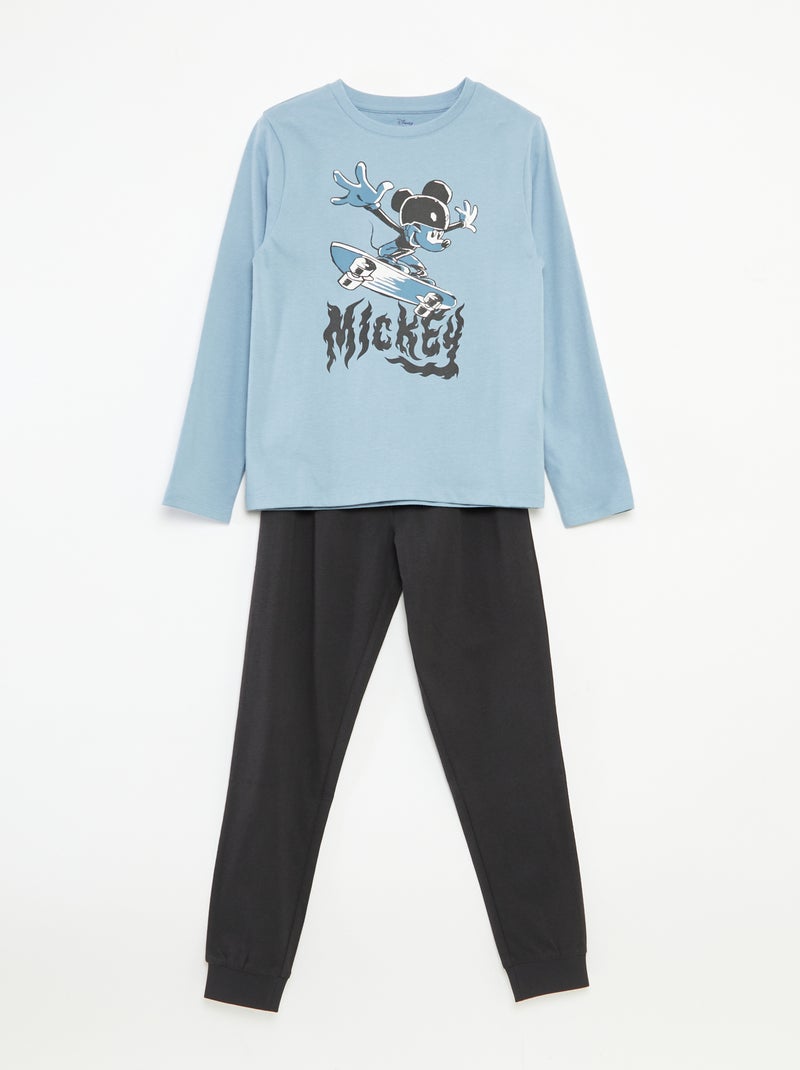 Conjunto de pijama t-shirt + calças 'Disney' - 2 peças Azul - Kiabi