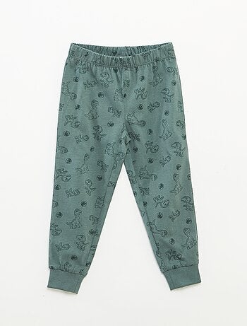 Conjunto de pijama t-shirt + calças 'Jurassic Park' - 2 peças