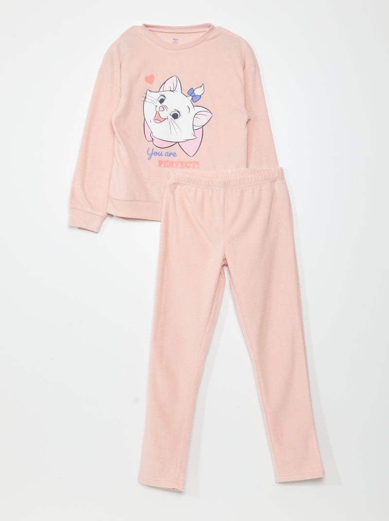 Conjunto de pijama t-shirt + calças 'Marie' - 2 peças ROSA - Kiabi
