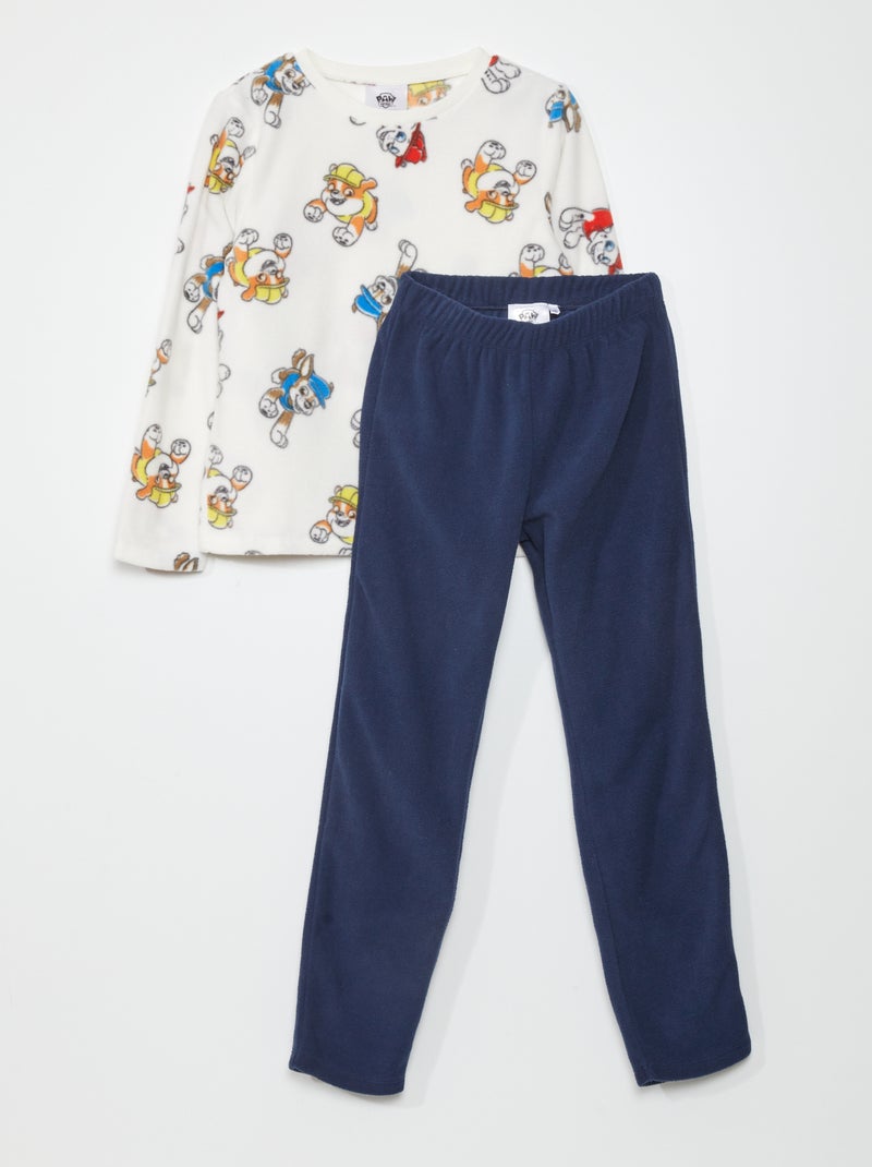 Conjunto de pijama t-shirt + calças 'Patrulha pata' - 2 peças AZUL - Kiabi