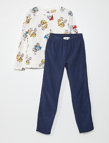 Conjunto de pijama t-shirt + calças 'Patrulha pata' - 2 peças - Kiabi