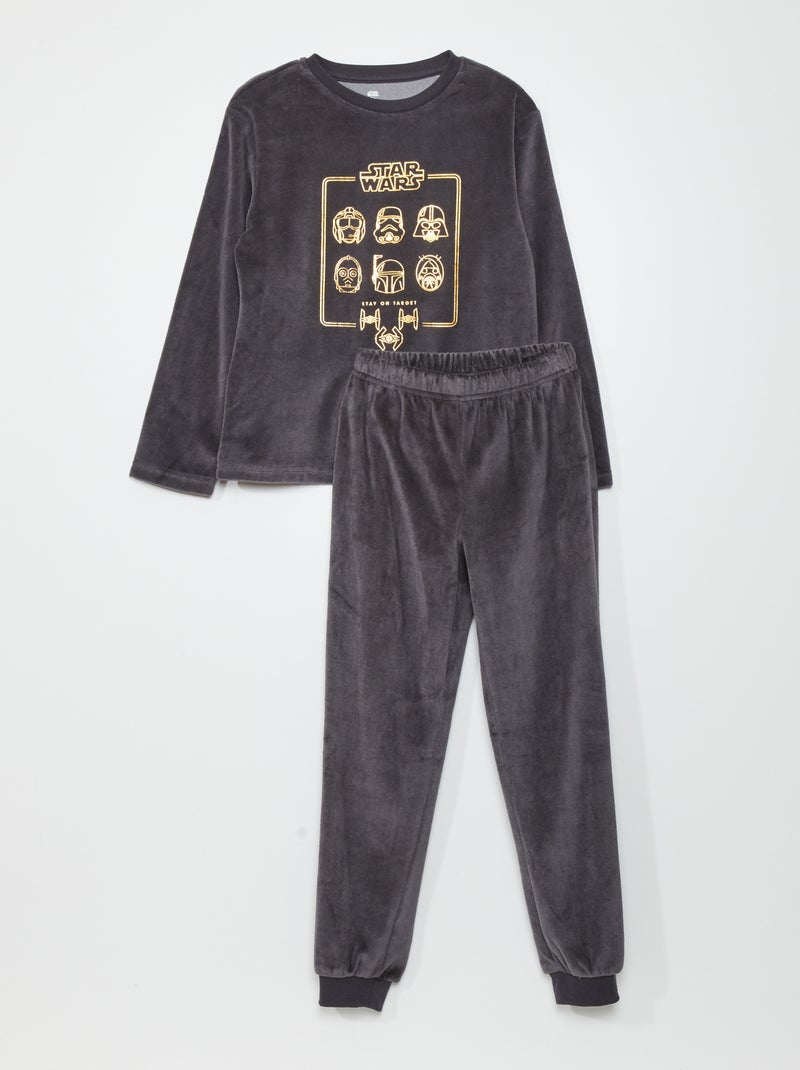 Conjunto de pijama t-shirt + calças 'Star Wars' - 2 peças CINZA - Kiabi