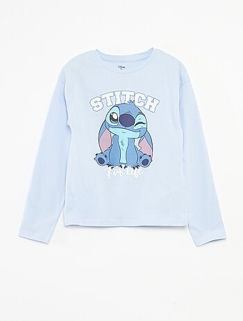 Conjunto de pijama t-shirt + calças 'Stitch' 'Disney'