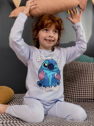 Conjunto de pijama t-shirt + calças 'Stitch' 'Disney'
