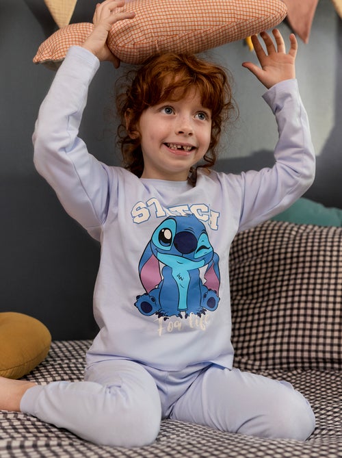 Conjunto de pijama t-shirt + calças 'Stitch' 'Disney' - Kiabi
