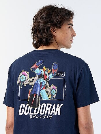 Conjunto de pijama t-shirt + calções 'Goldorak' - 2 peças