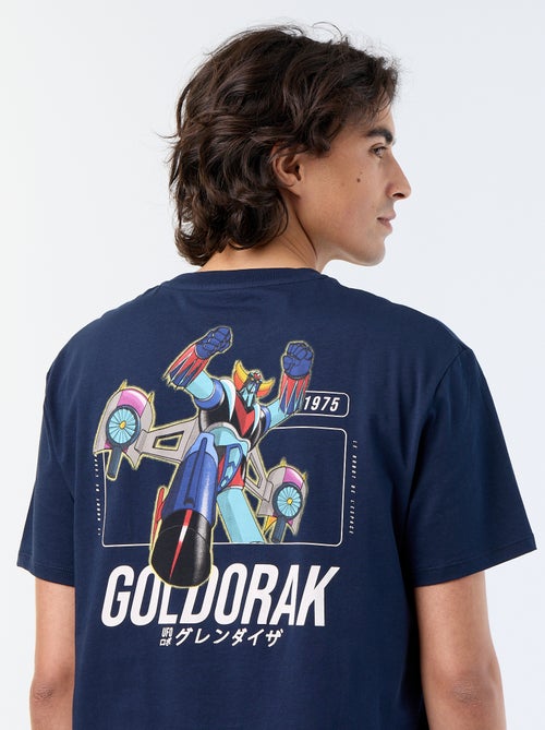 Conjunto de pijama t-shirt + calções 'Goldorak' - 2 peças - Kiabi