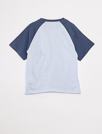 Conjunto de pijama t-shirt + calções 'Jaws' - 2 peças