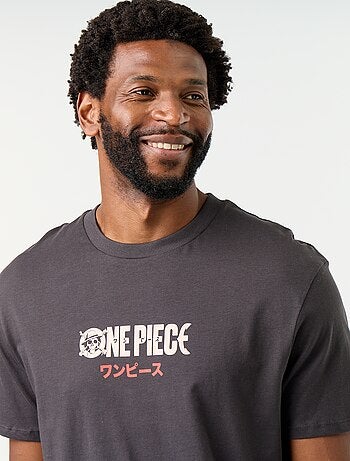 Conjunto de pijama t-shirt + calções 'One Piece' - 2 peças