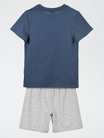 Conjunto de pijama t-shirt + calções 'Sonic' 'SEGA' - 2 peças