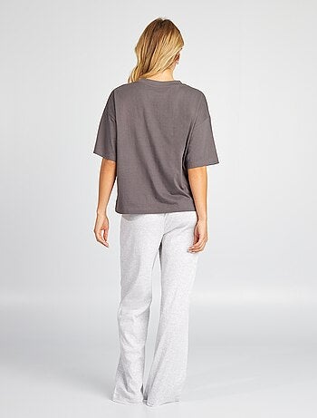 Conjunto de pijama 'Wednesday' t-shirt + calças - 2 peças