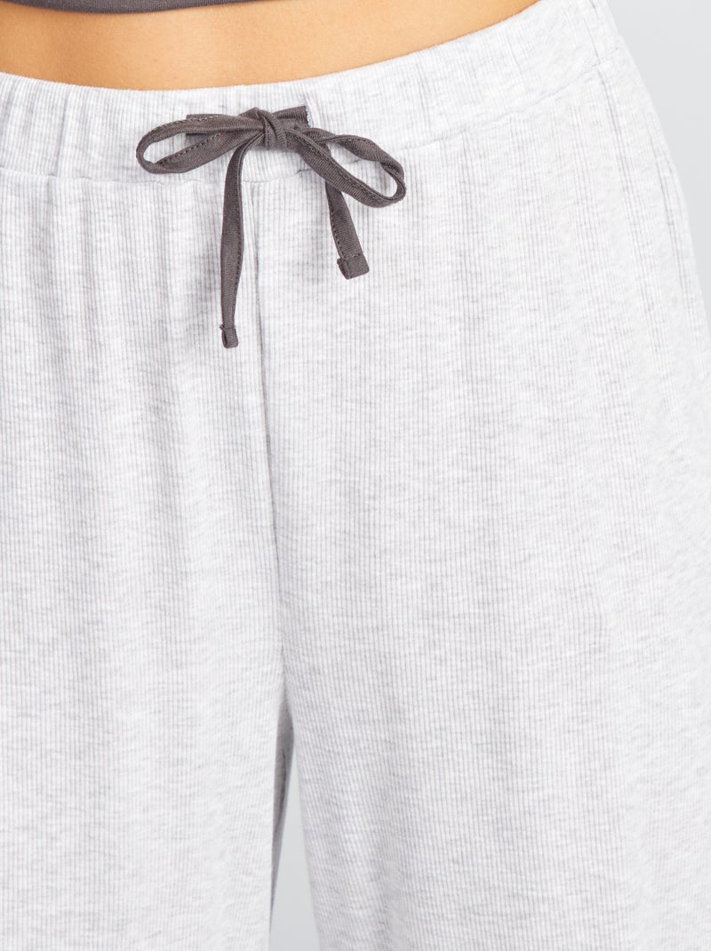 Conjunto de pijama 'Wednesday' t-shirt + calças - 2 peças CINZA - Kiabi