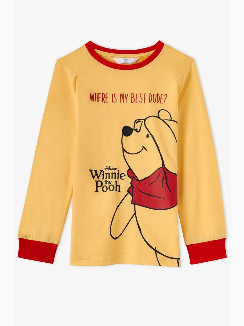 Conjunto de pijama winnie the pooh em algodão de manga curta para menina penti Âmbar - Kiabi