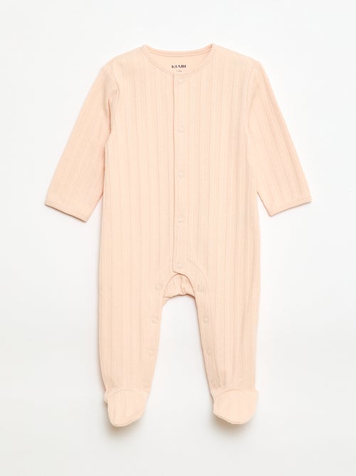 Conjunto de pijamas com pés - Kiabi