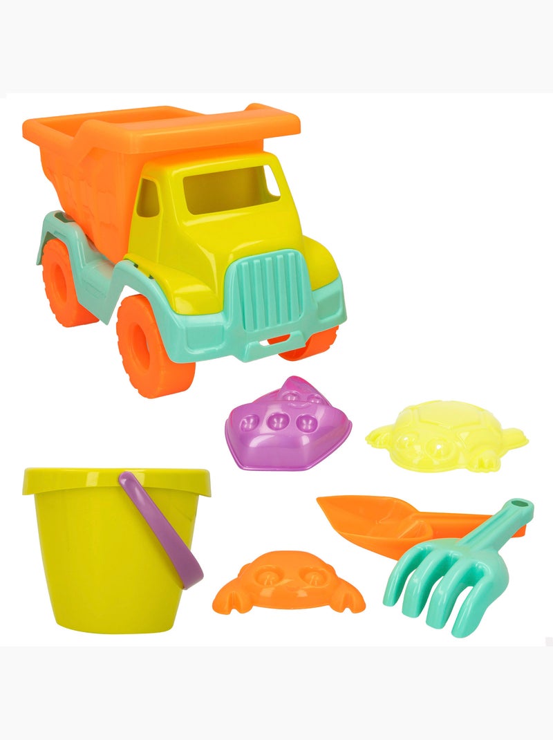 Conjunto de praia com acessórios de caminhão e balde color beach N/D - Kiabi