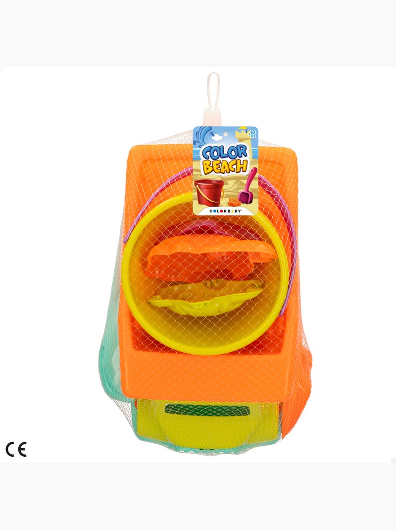 Conjunto de praia com acessórios de caminhão e balde color beach N/D - Kiabi