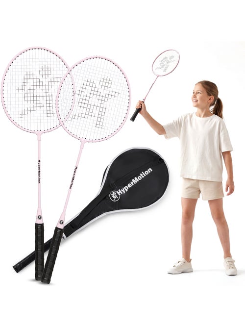 Conjunto de raquetes de badminton hypermotion – 2 raquetes + bolsa - Kiabi