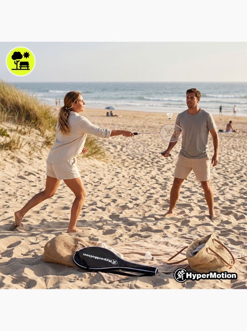 Conjunto de raquetes de badminton hypermotion – 2 raquetes + bolsa - Kiabi