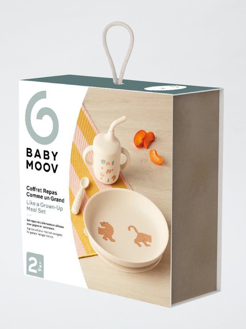 Conjunto de Refeição Como um Adulto 'Babymoov' Bege - Kiabi