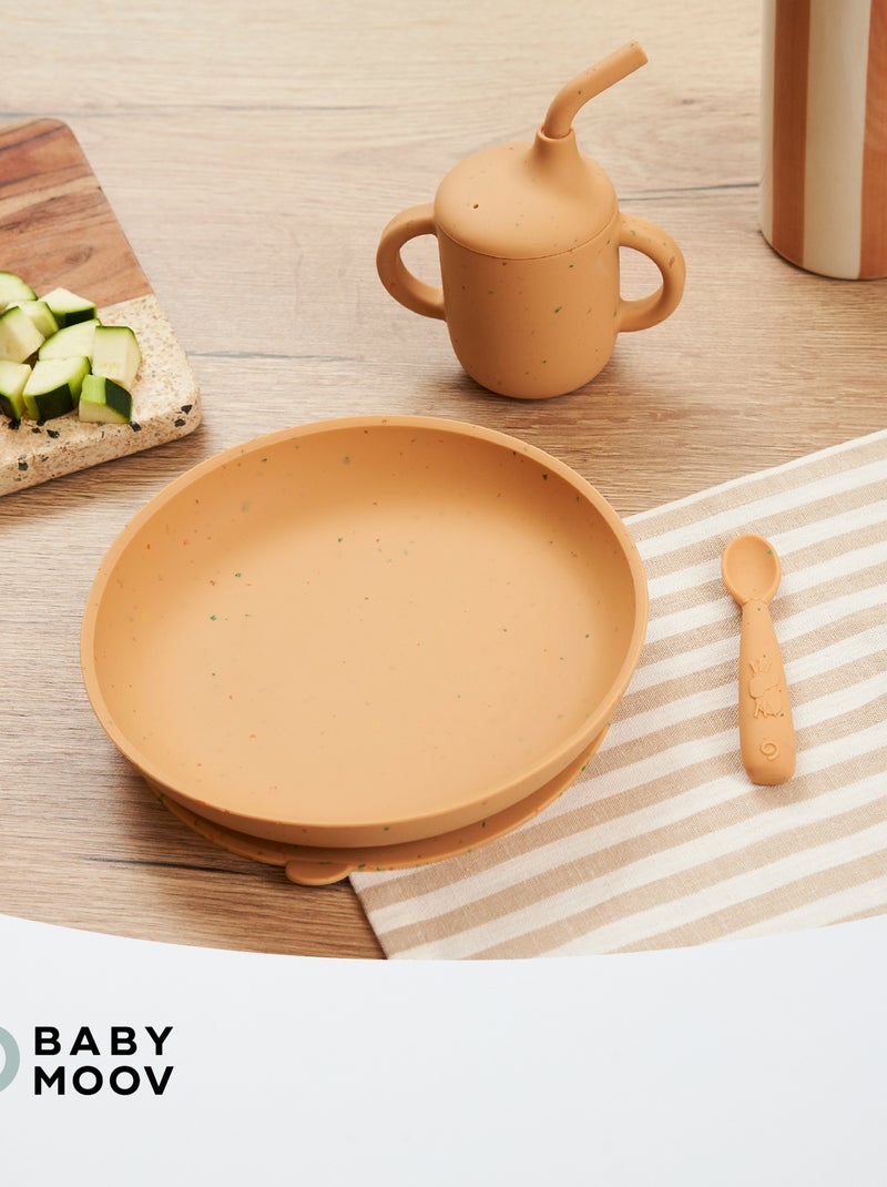 Conjunto de Refeição Como um Adulto 'Babymoov' Laranja - Kiabi