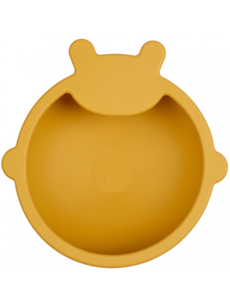 Conjunto de refeição em silicone Amarelo - Kiabi