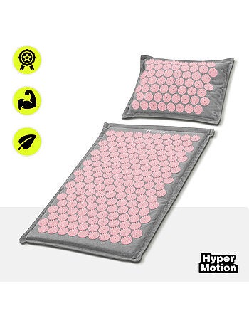 Conjunto de relaxamento e tapete de acupressão profissional 3 em 1 hypermotion