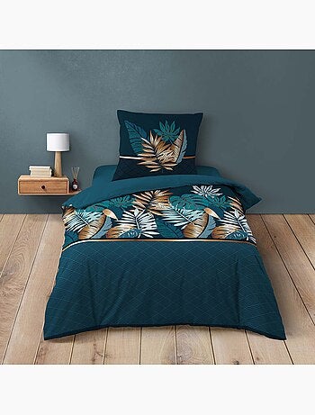 Conjunto de roupa de cama alianor folhas exóticas