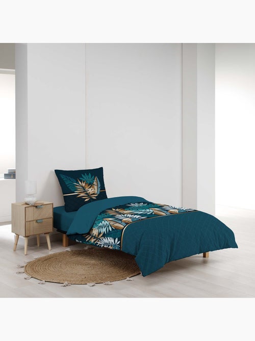 Conjunto de roupa de cama alianor folhas exóticas - Kiabi