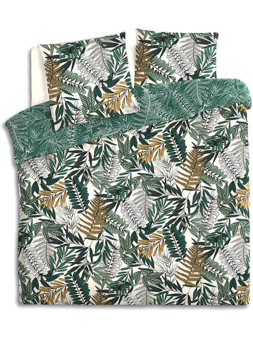 Conjunto de roupa de cama com estampado tropik - Kiabi