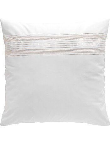 Conjunto de roupa de cama de algodão com motivos bordados finos