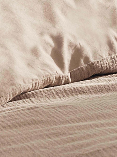 Conjunto de roupa de cama em gaze de algodão - Kiabi