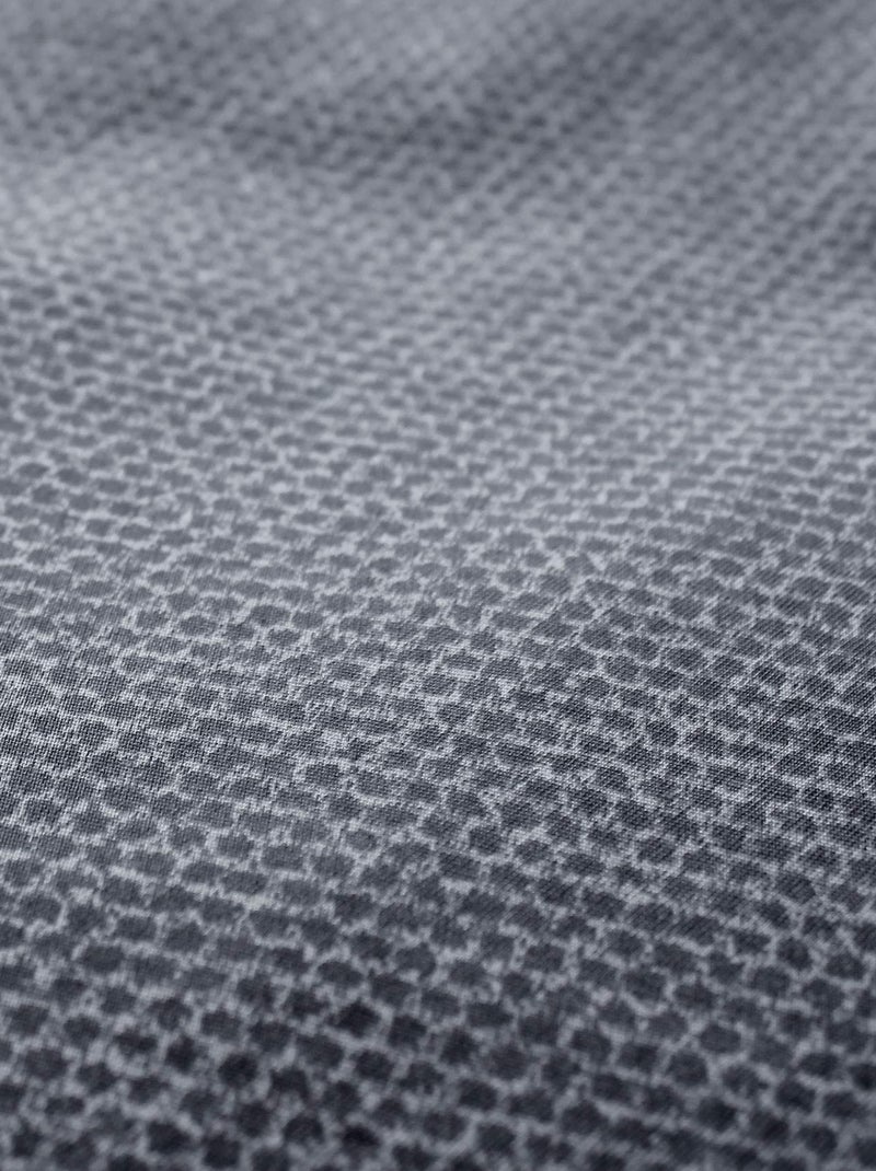 Conjunto de roupa de cama geométrica reversível Cinza escuro - Kiabi