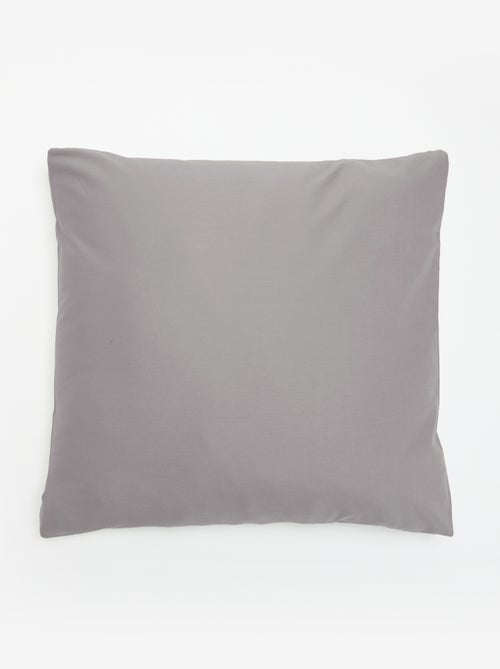 Conjunto de roupa de cama liso para casal - 200x200cm - Kiabi