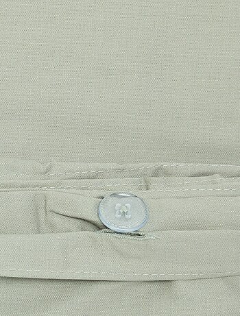Conjunto de roupa de cama liso para casal - 200x200cm