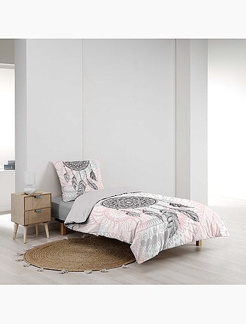 Conjunto de roupa de cama mandala e apanhador de sonhos