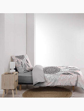 Conjunto de roupa de cama mandala e apanhador de sonhos