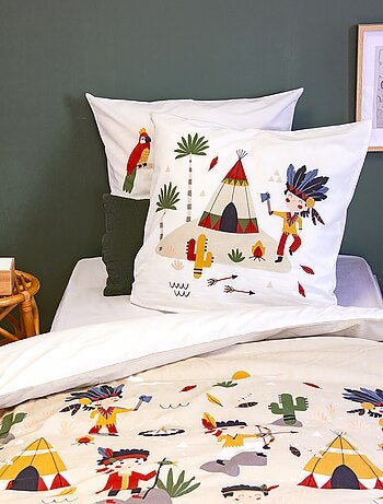Conjunto de roupa de cama para 1 pessoa 2 peças - 1 capa de edredão + 1 fronha