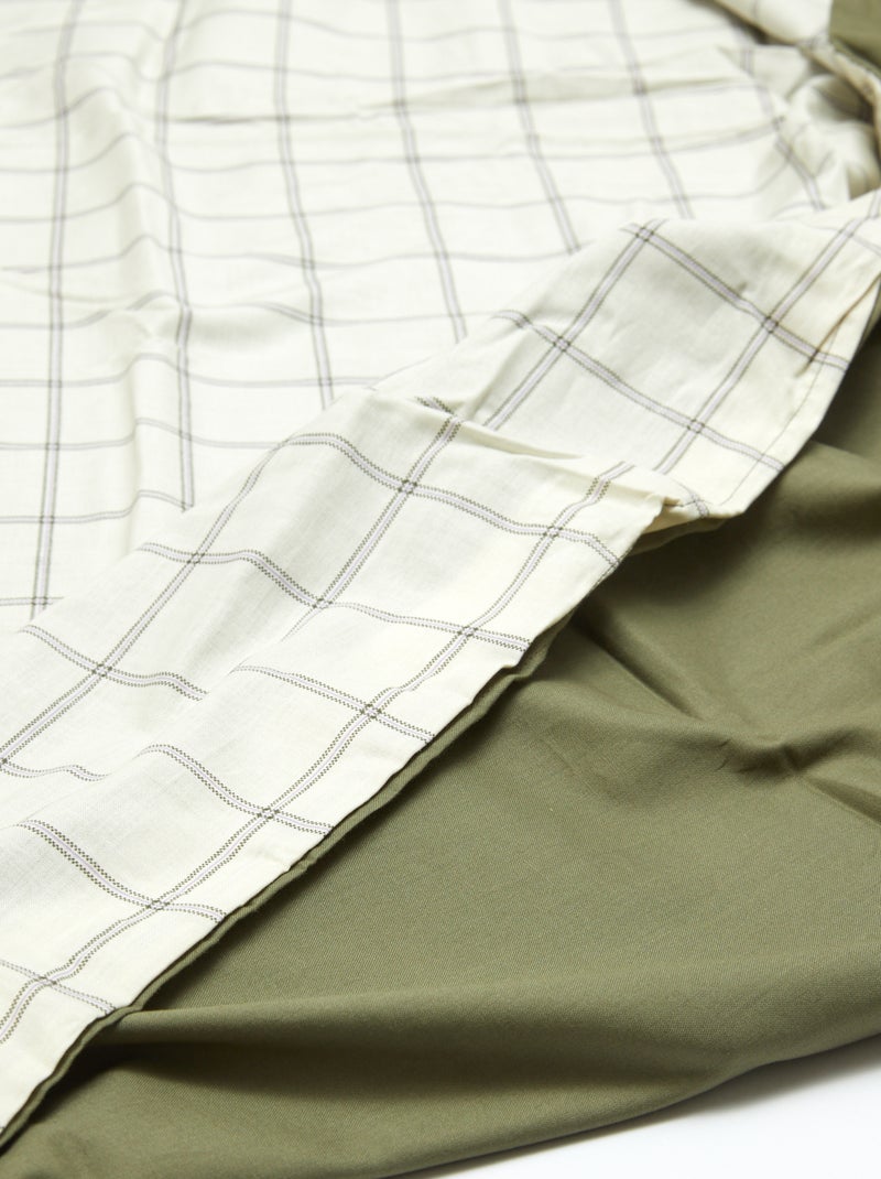 Conjunto de roupa de cama para 1 pessoa (80x120cm) - Kiabi Home BEGE - Kiabi